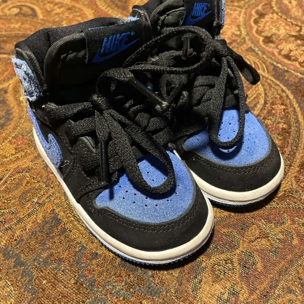Air Jordan 1 Royal Reimagined Toddler Shoes 5c